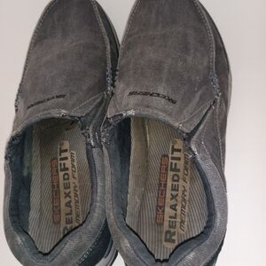 Skechers Men's Relaxed Fit Gray Shoes